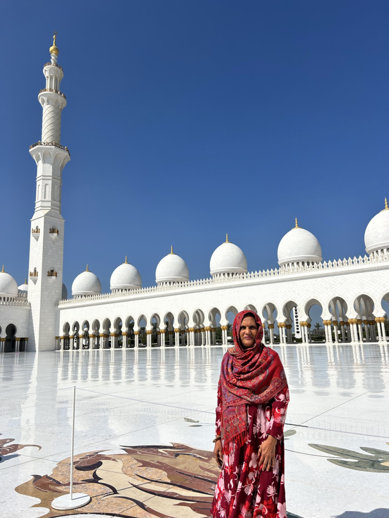 Grand mosque Abu dhabi